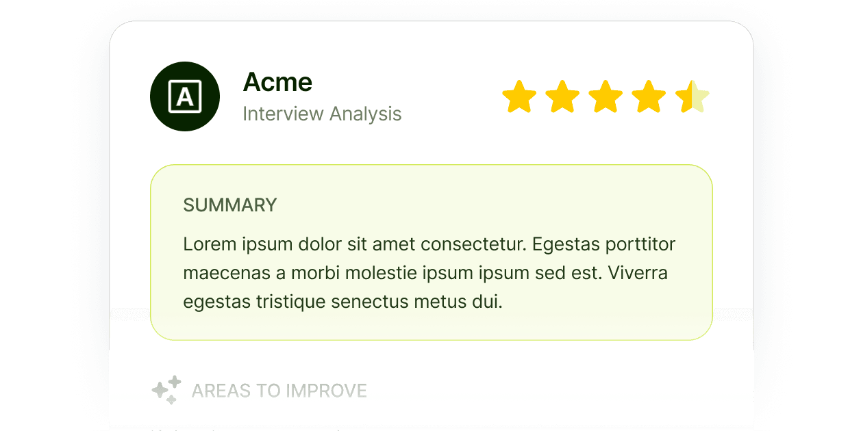 AI Summary & Analysis