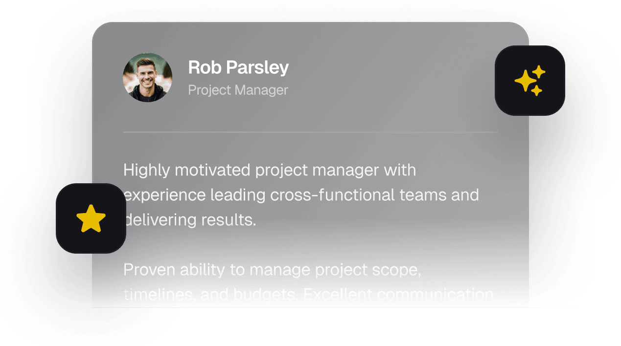 Upload your Resume